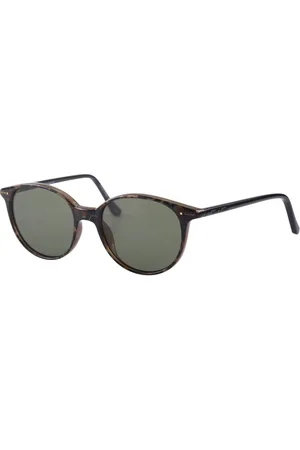 Italia Independent Unisex 5706 Camo brown/G15 Lunettes de soleil de sortie Acétate Vert G15 Ronde Polarisé