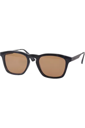 Italia Independent Unisex 5812 Nero-Grigio/Marrone Lunettes de soleil de sortie Acétate Marron Carré Polarisé