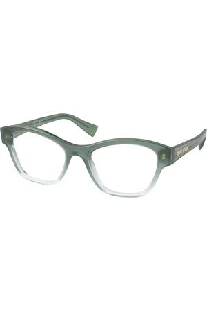 Miu Miu Femme MU 08TV 07T1O1 Montures optiques Plastique Carré