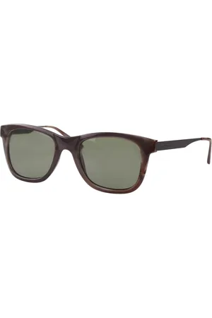 Italia Independent Unisex 5814 Marrone/G15 Lunettes de soleil de sortie Acétate Vert G15 Carré Polarisé
