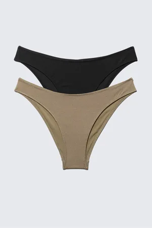Weekday 2-pack Scoop Bikini Bottoms