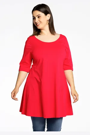 Yoek Tunic wide bottom COTTON