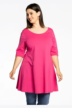 Yoek Tunic wide bottom COTTON