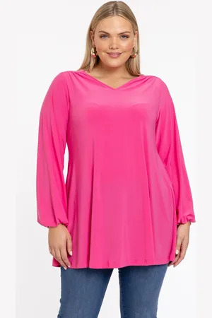 Yoek Tunique wide bottom col en V Dolce