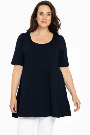 Yoek Tunique wide bottom COTTON