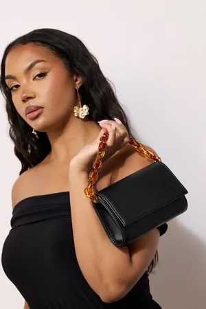 Yours Faux Leather Double Chain Bag