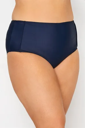 Yours Bas De Maillot De Bain Bleu Marine Gainant