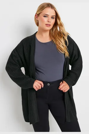 Yours Cardigan En Maille Noir Milong , Women