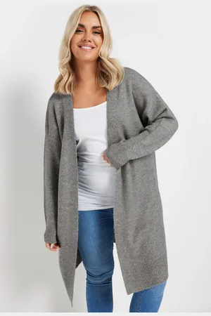 Yours Cardigan Gris Toucher Doux En Maille, Women