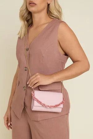 Yours Faux Leather Double Chain Bag