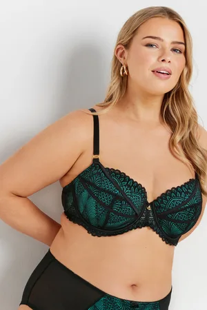 Yours Curve Lace Padded Tshirt Bra