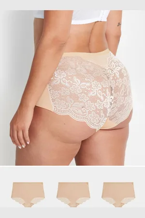 Yours Lot De 3 Shorty Dentelle