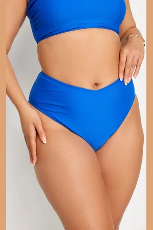 Yours Bas De Bikini Bleu Coupe V