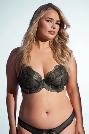 Playful Promises & Gold Pandora Lace Underwired Bra