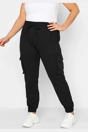 Yours Jogging Cargo Noir À Poches , Women