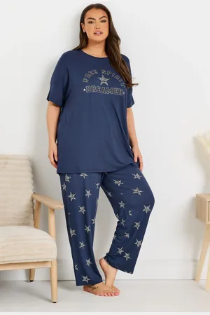 Yours Ensemble De Pyjama Bleu Marine 