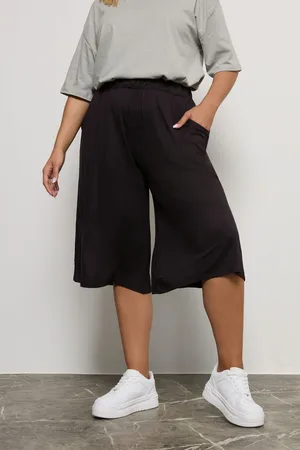 Yours Jupeculotte Noir En Jersey, Women