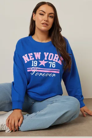 Yours Sweatshirt Bleu Roi 