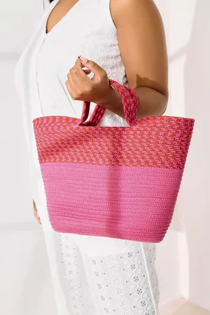 Yours Straw Bucket Bag
