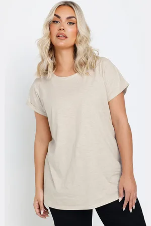 Yours Tshirt Crème Essentiel En Jersey , Women