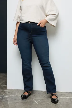 Yours Jean Bootcut Isla Stretch Bleu Foncé, Women