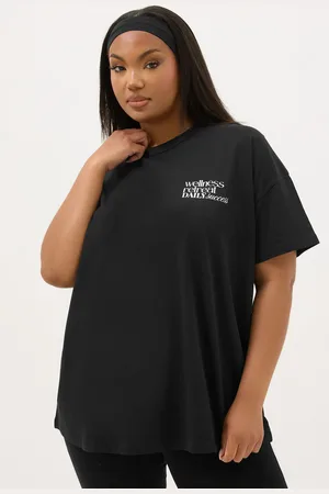 Yours Active Top Noir Oversize 
