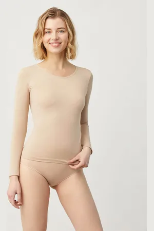 YSABEL MORA Maillot de corps nu à manches longues