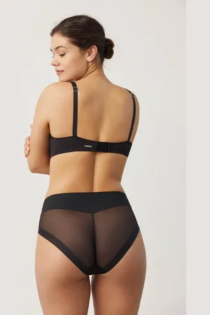 YSABEL MORA Culotte réductrice en tissu tulle compression moyenne