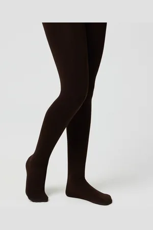 YSABEL MORA Collants thermiques enfant 140 deniers marron