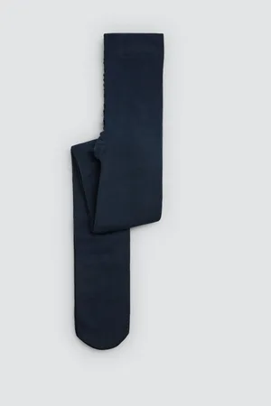 YSABEL MORA Collants thermiques enfant marine 160 deniers