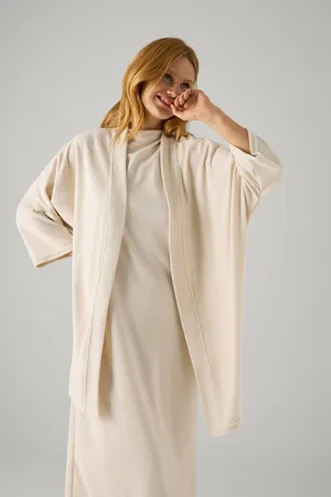 YSABEL MORA Cardigan imprimé uni