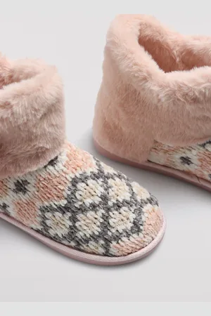YSABEL MORA Boots maison roses à imprimés variés