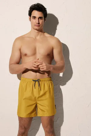 YSABEL MORA Maillot de bain long uni ocre