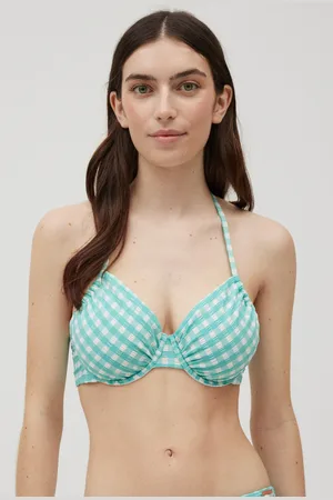YSABEL MORA Haut de maillot de bain réducteur vichy texture bonnet C