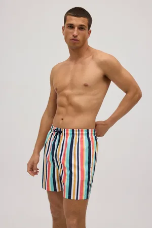 YSABEL MORA Maillot de bain rayé mi-coloré