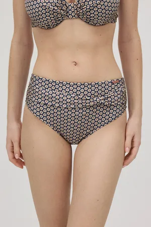 YSABEL MORA Bas de bikini réducteur imprimé brillant