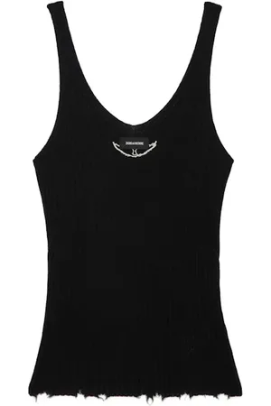Zadig & Voltaire Débardeur Nora 100% Cachemire