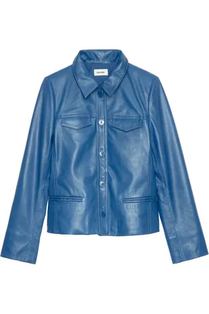 Zadig & Voltaire Blouson Liam 100% Cuir Surf
