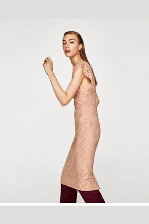 Guipure Robes pour Femme chez Zara FASHIOLA.fr