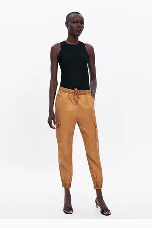 Zara Pantalons & Jeans pour Femme - Réductions