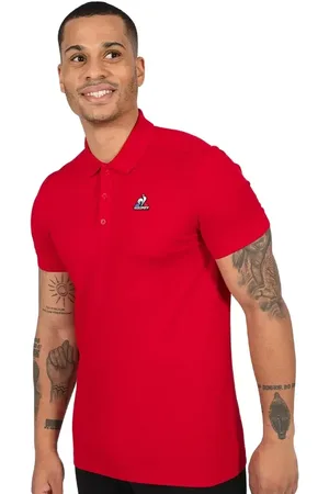 Le Coq Sportif Polo Essential logo cocorico Homme