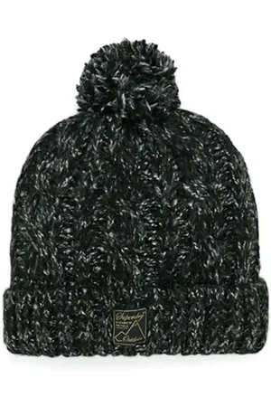 Superdry Bonnet Torsade tweed Femme