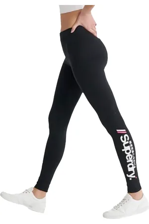 Superdry Legging classic logo modern Femme