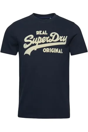 Superdry T shirt Vintage classic logo Homme