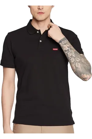 Guess Polo Red logo classic Homme