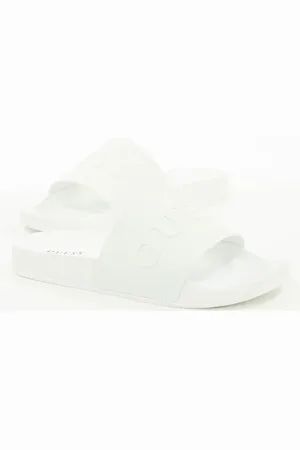 Guess Claquette Logo relief Homme