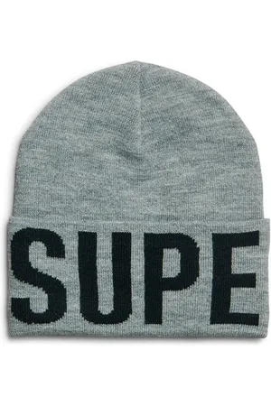 Superdry Bonnet tricot griffé Homme