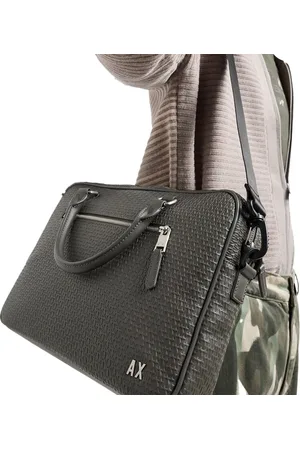 Armani Exchange Porte document Relief Homme