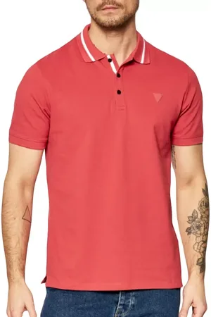 Guess Polo Classic logo triangle Homme