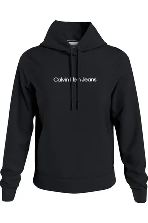 Calvin Klein Sweat Shrunken institutional Femme